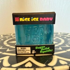 Nice Ice Baby Super Solid Squish Stress Toy - Teal